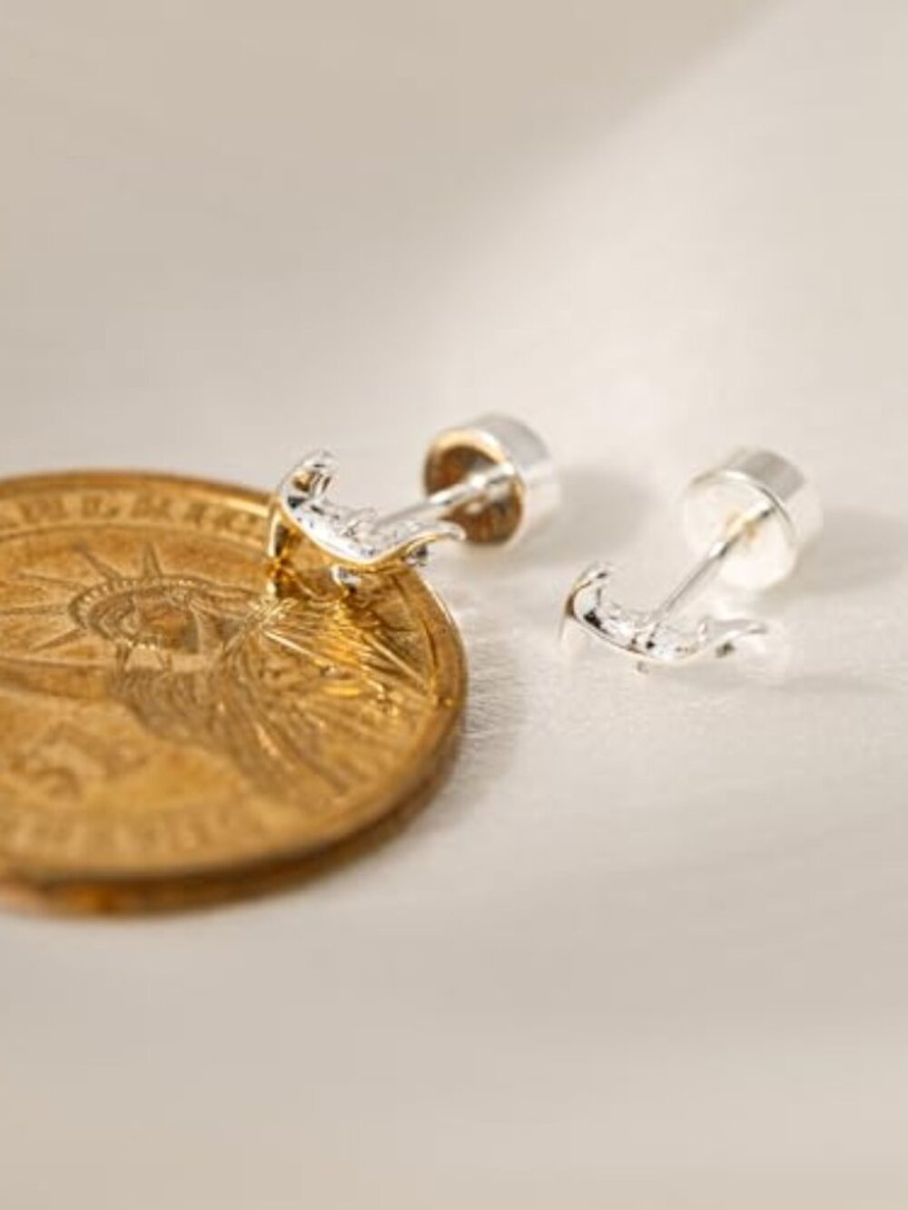 Flat Back Earrings